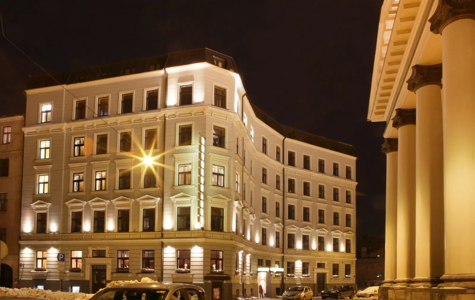 Reconstruction of a building into the Hansa Hotel, 7 Elijas Street, Riga, Latvia